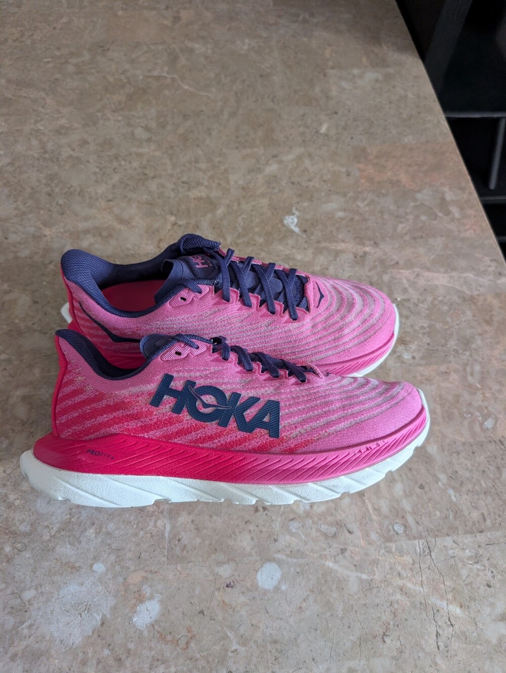 Hoka One One Mach 5 Solimar Strawberry Raspberry Running Shoes Women's 8.5 - Picture 12 of 13